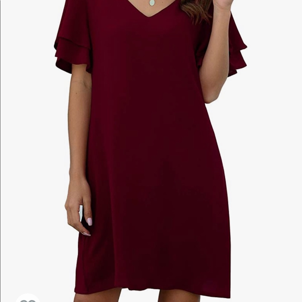Short Sleeve Shift Dress